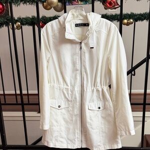 Women's Cream Utility Jacket